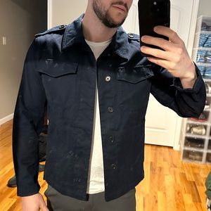 Banana Republic Navy Field Jacket. NWOT. Size Small